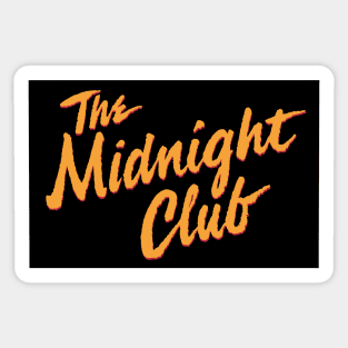 The midnight club logo Sticker